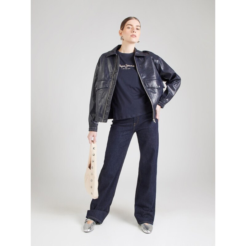 Pepe Jeans Majica 'BERENICE' temno modra / bela