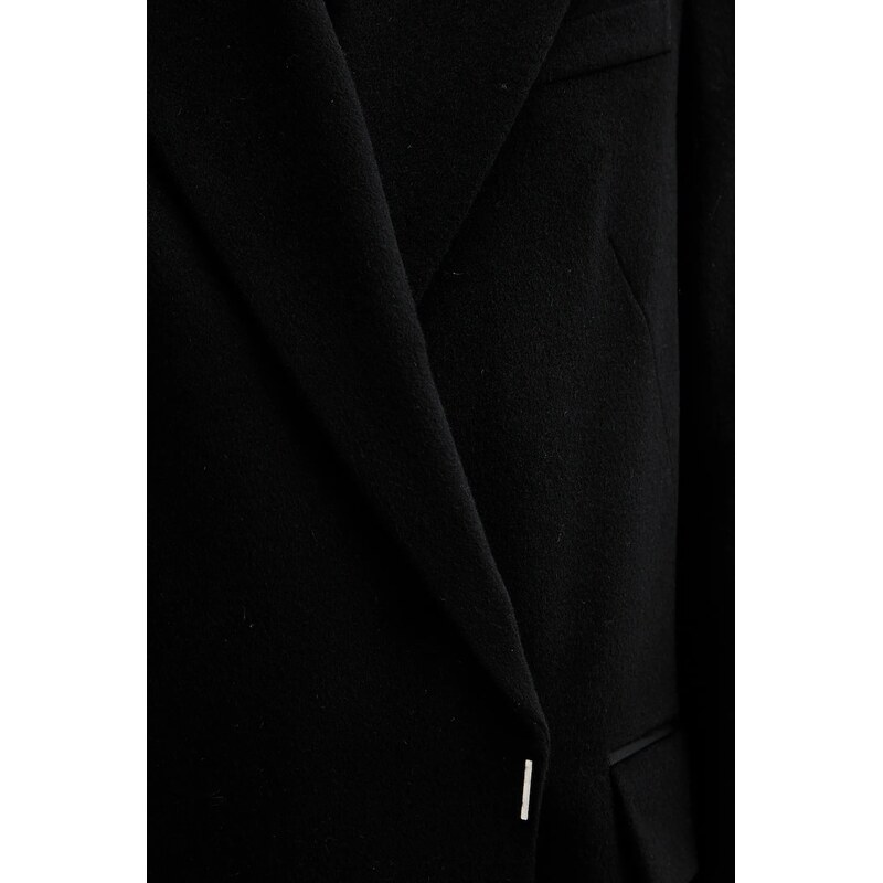 Plašč iz kašmirja BOSS Callafy