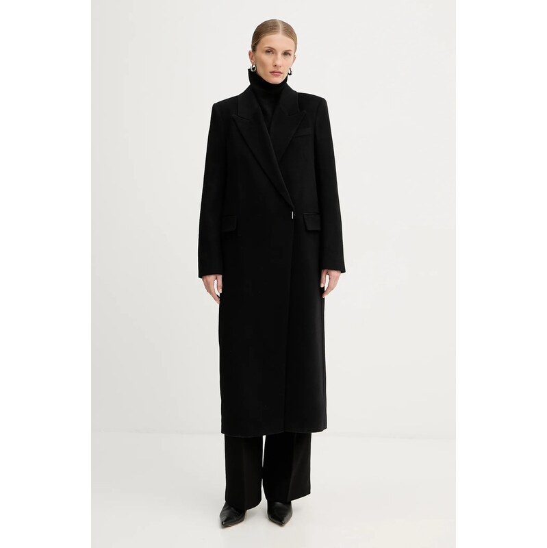 Plašč iz kašmirja BOSS Callafy