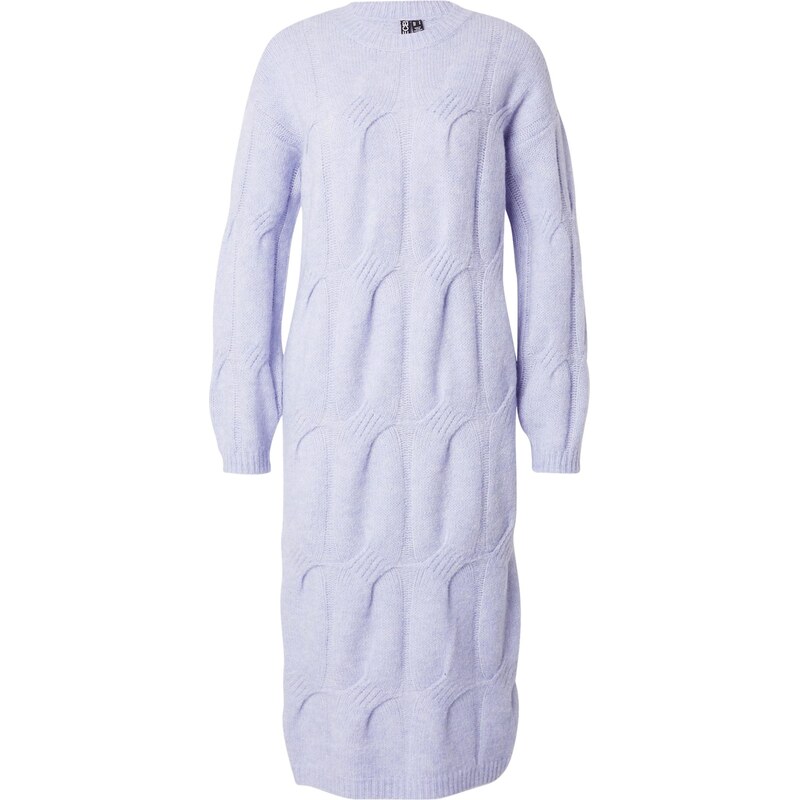 PIECES Pletena obleka 'PCJENNA' modra