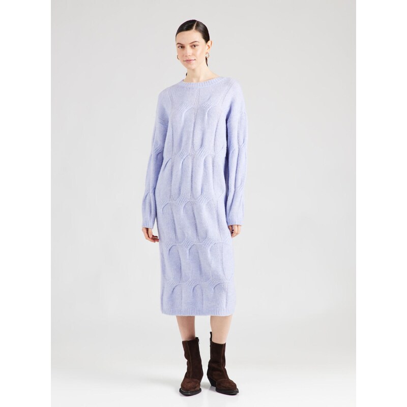 PIECES Pletena obleka 'PCJENNA' modra