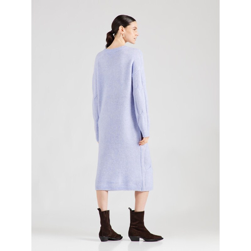 PIECES Pletena obleka 'PCJENNA' modra