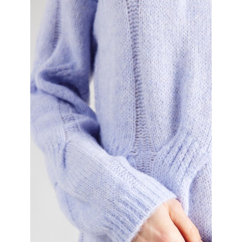 PIECES Pletena obleka 'PCJENNA' modra