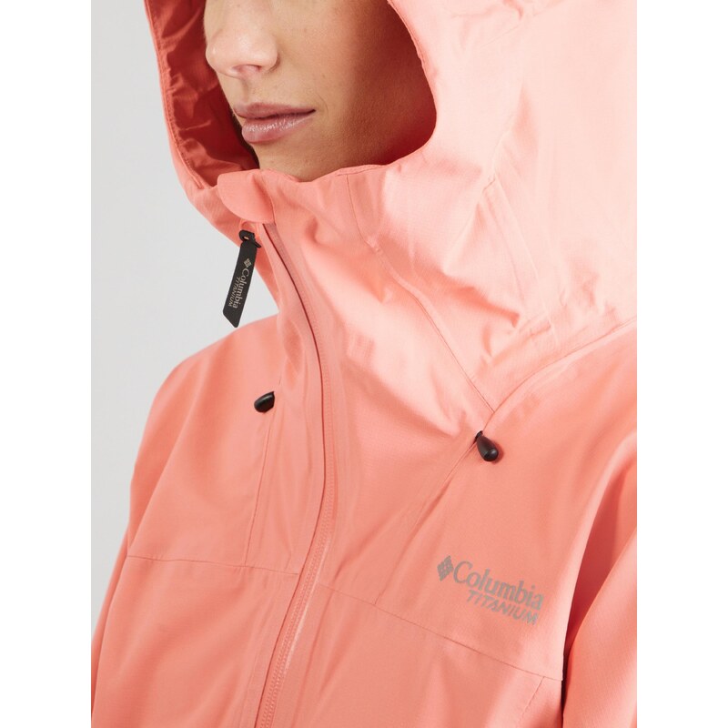 COLUMBIA Zunanja jakna 'Northwest Explorer' pastelno rdeča / srebrna