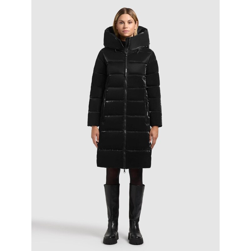 khujo Zimski plašč 'JILIAS6' črna