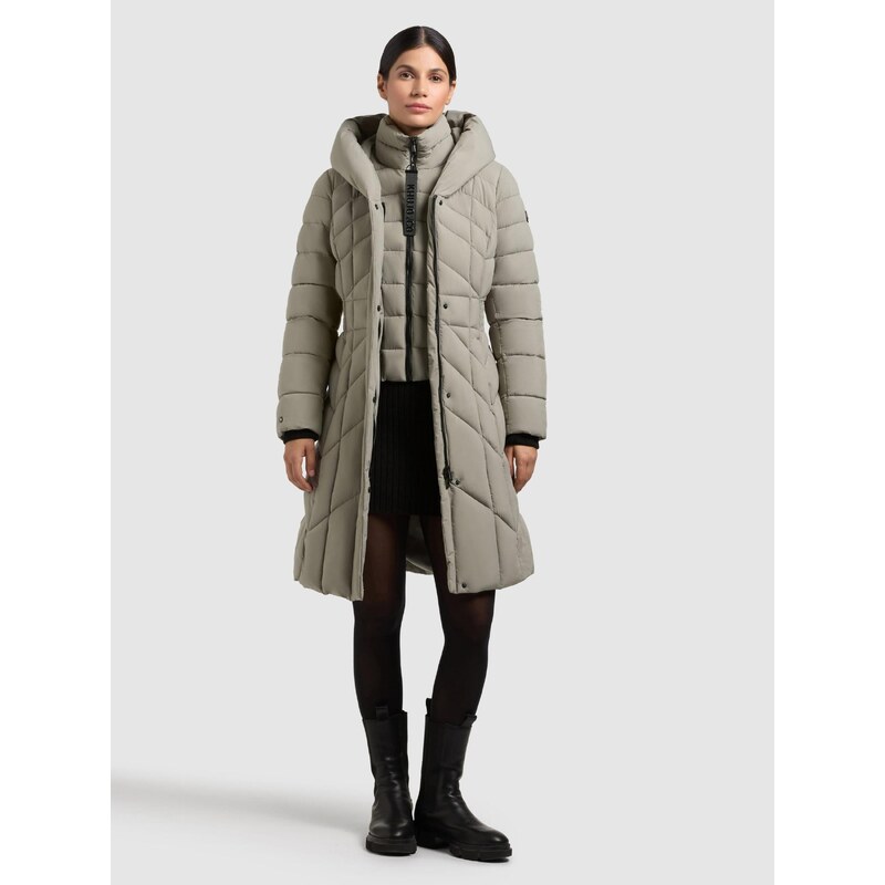 khujo Zimski plašč 'Laio' svetlo siva