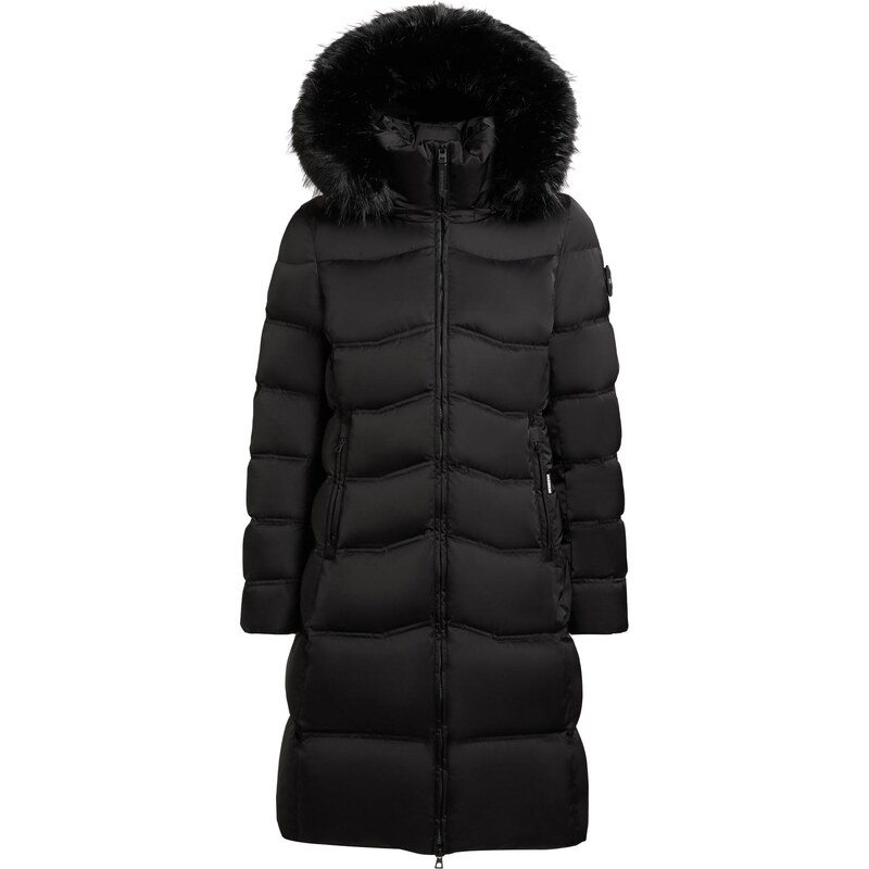 khujo Zimski plašč 'Akkie' črna