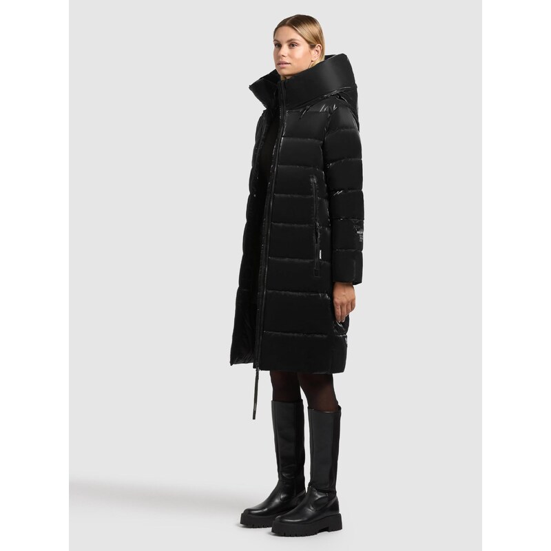 khujo Zimski plašč 'JILIAS6' črna