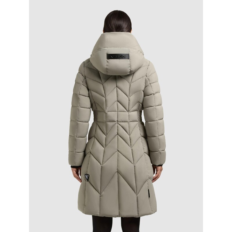 khujo Zimski plašč 'Laio' svetlo siva
