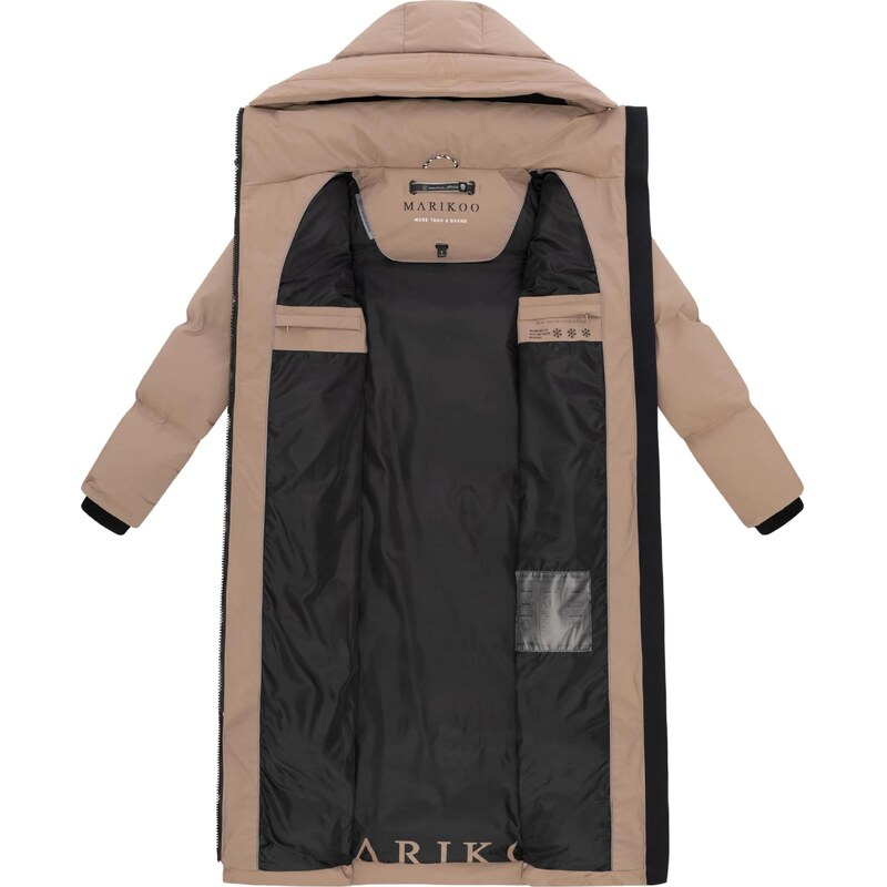 MARIKOO Funkcionalen plašč 'Tikoraa 16' temno siva