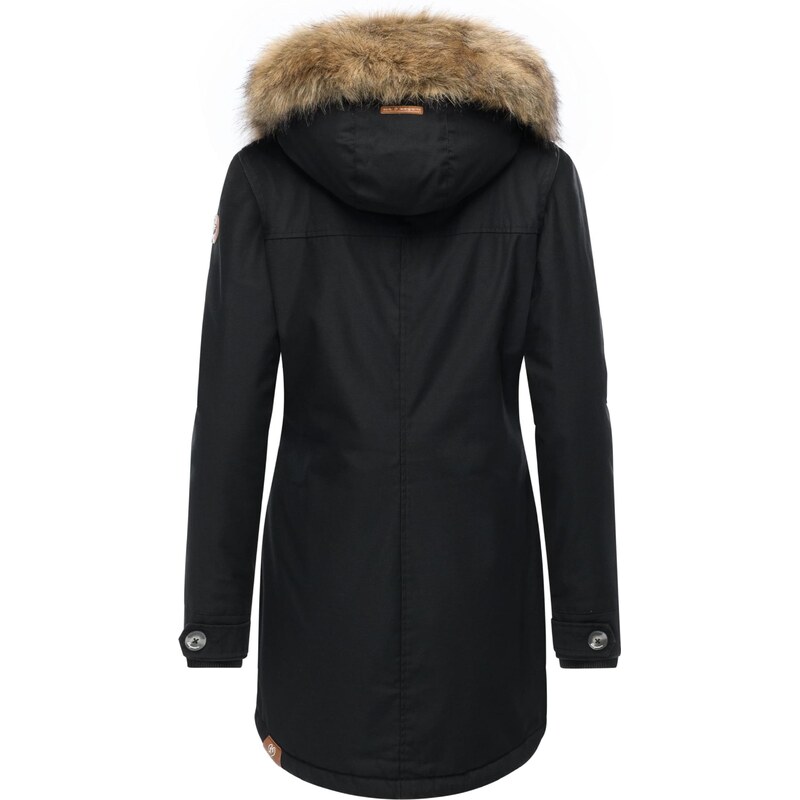 Ragwear Zimska jakna 'YOUMODO' črna