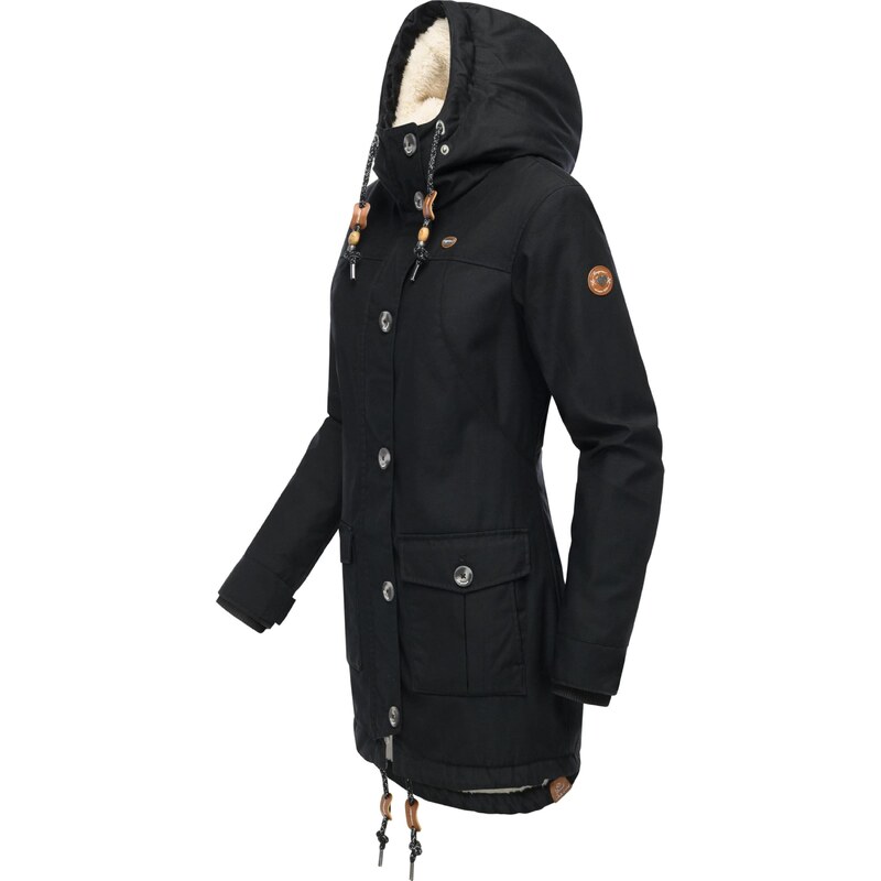 Ragwear Zimska jakna 'YOUMODO' črna