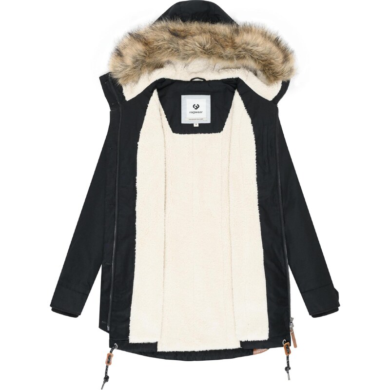 Ragwear Zimska jakna 'YOUMODO' črna