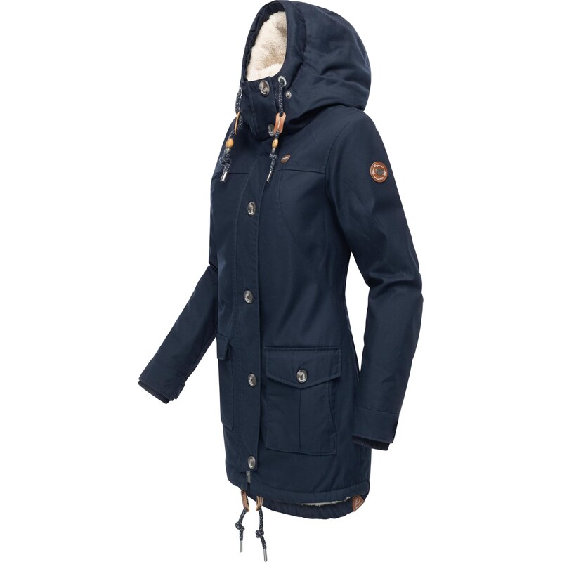 Ragwear Zimska jakna 'Jane' mornarska