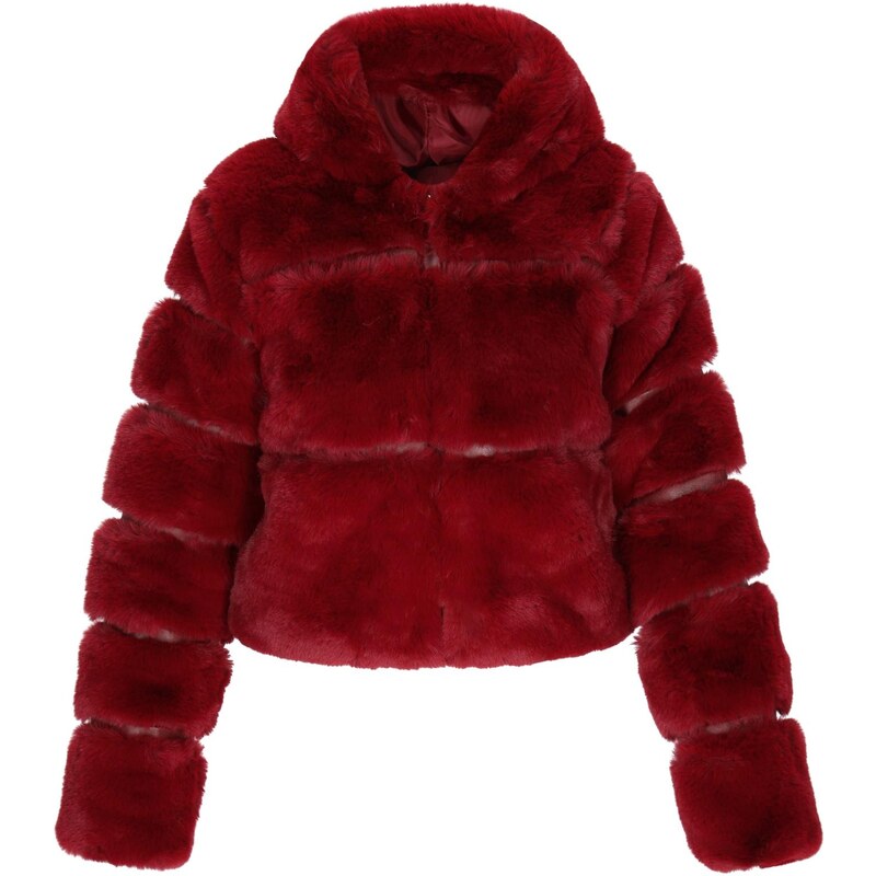 faina Zimska jakna temno rdeča