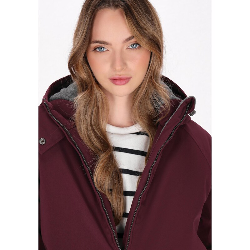 DreiMaster Maritim Funkcionalna jakna burgund