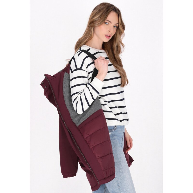 DreiMaster Maritim Funkcionalna jakna burgund