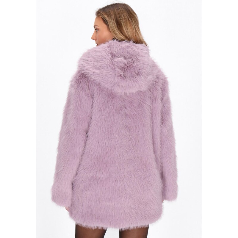 faina Zimski plašč lila