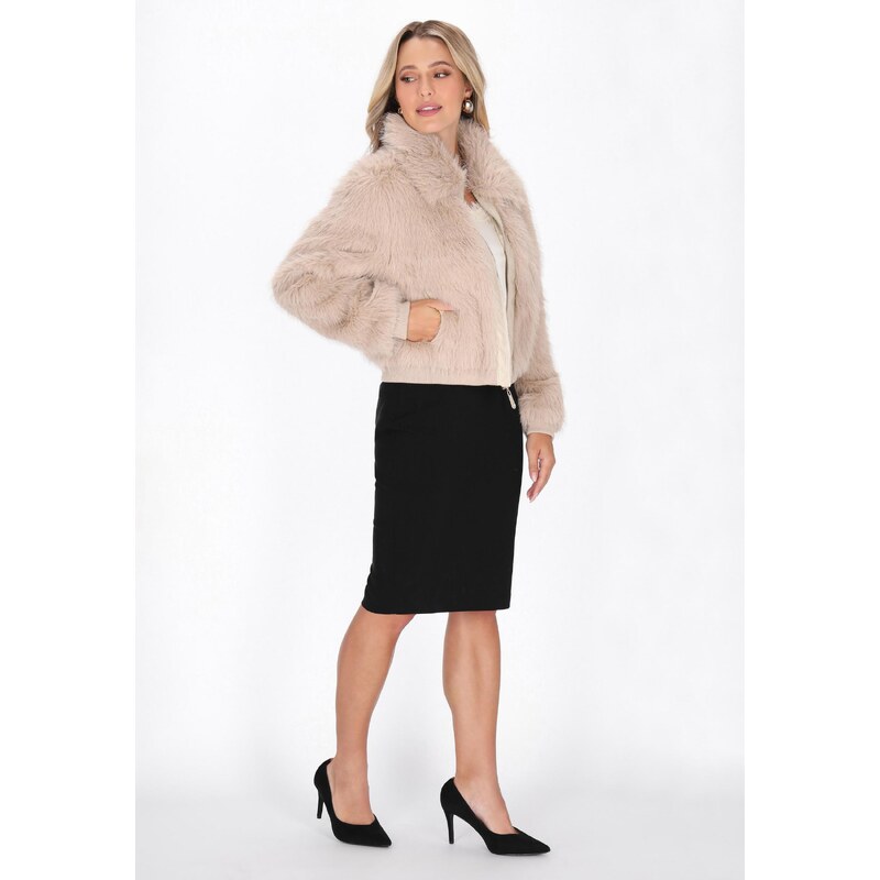 faina Prehodna jakna bež