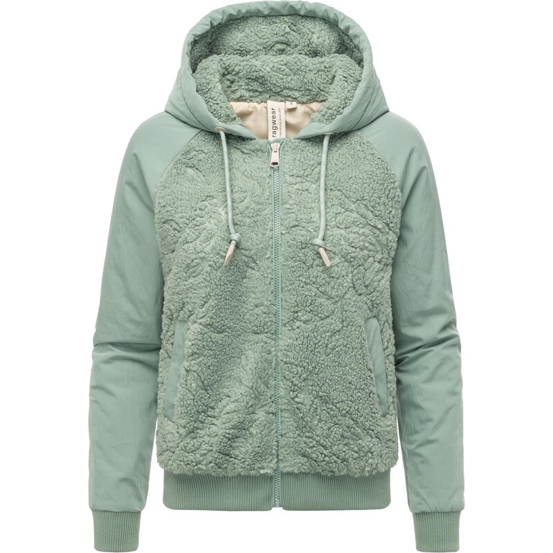 Ragwear Prehodna jakna 'Talianita' pastelno zelena