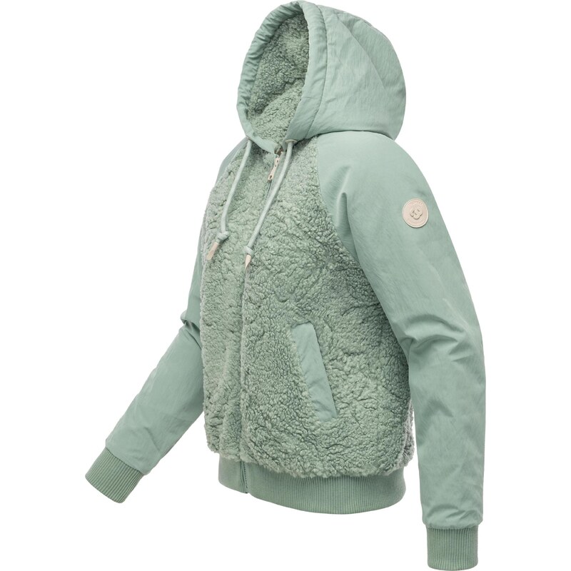 Ragwear Prehodna jakna 'Talianita' pastelno zelena