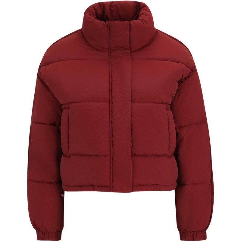 Only Petite Zimska jakna 'ONLELLIE' vinsko rdeča