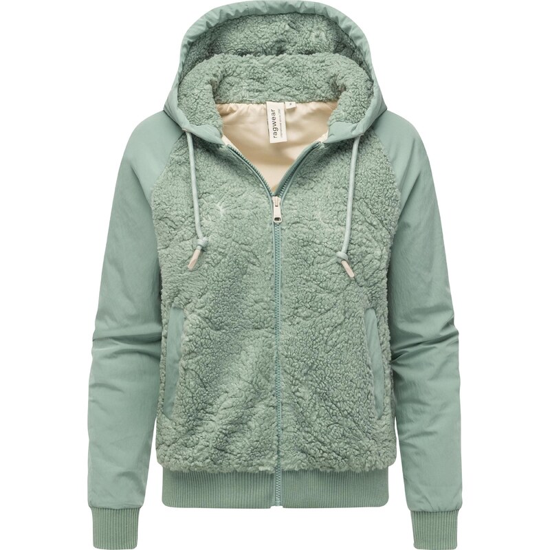 Ragwear Prehodna jakna 'Talianita' pastelno zelena