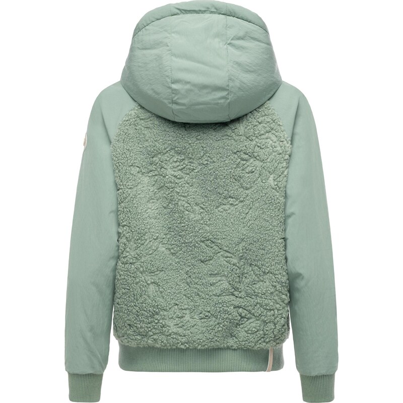 Ragwear Prehodna jakna 'Talianita' pastelno zelena