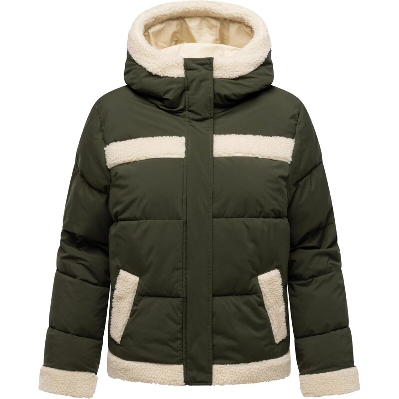 Ragwear Zimska jakna 'Editah Youmodo' svetlo bež / oliva