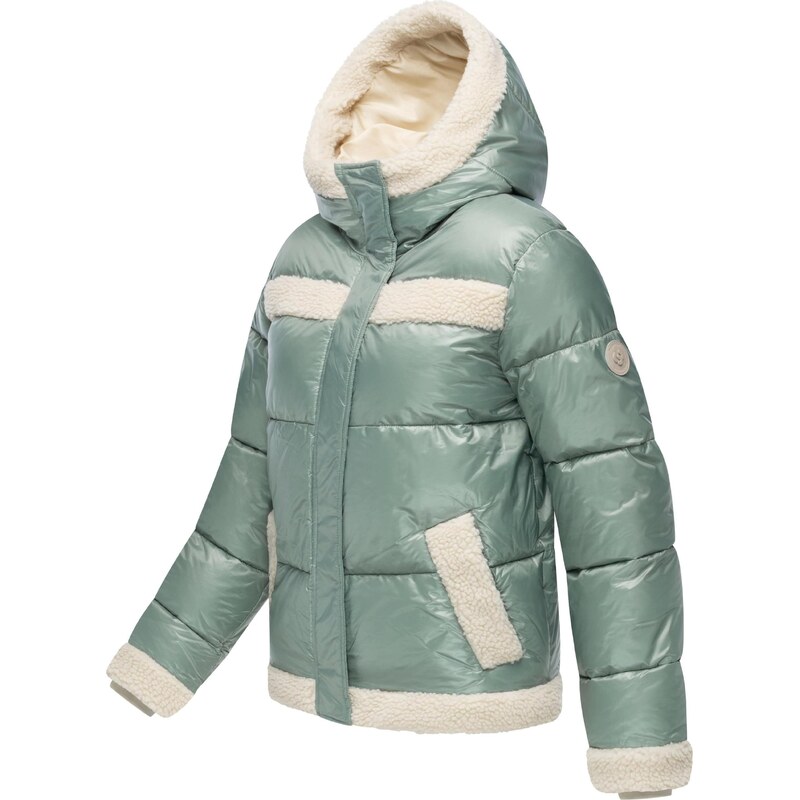 Ragwear Zimska jakna 'Editah Youmodo' kremna / meta