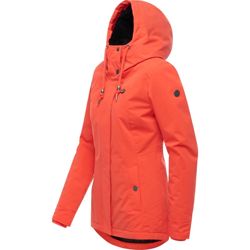 Ragwear Funkcionalna jakna 'Alvena' oranžno rdeča