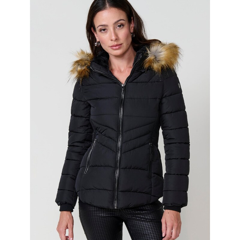 KOROSHI Zimska jakna črna