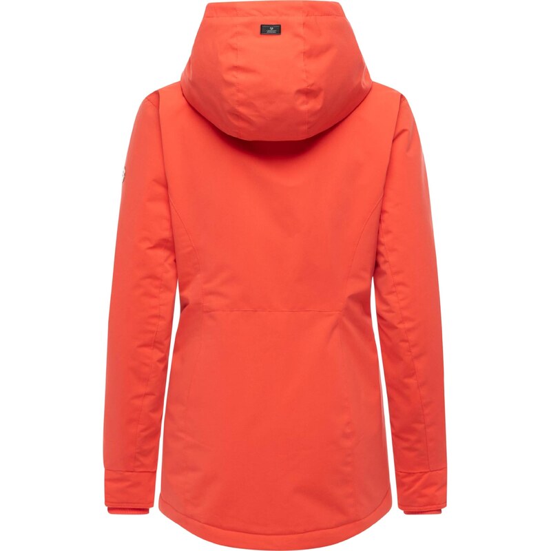 Ragwear Funkcionalna jakna 'Alvena' oranžno rdeča
