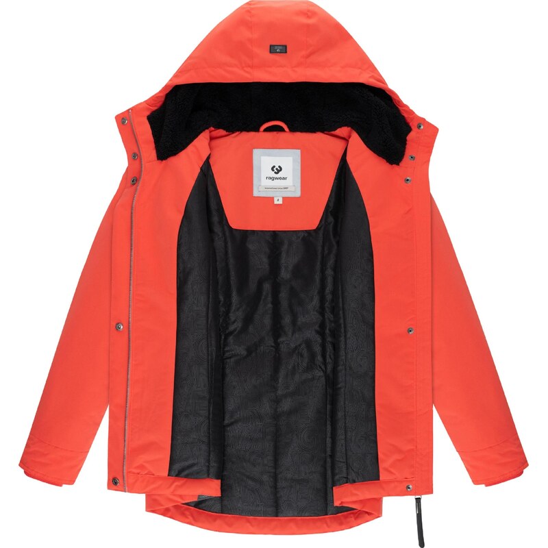 Ragwear Funkcionalna jakna 'Alvena' oranžno rdeča