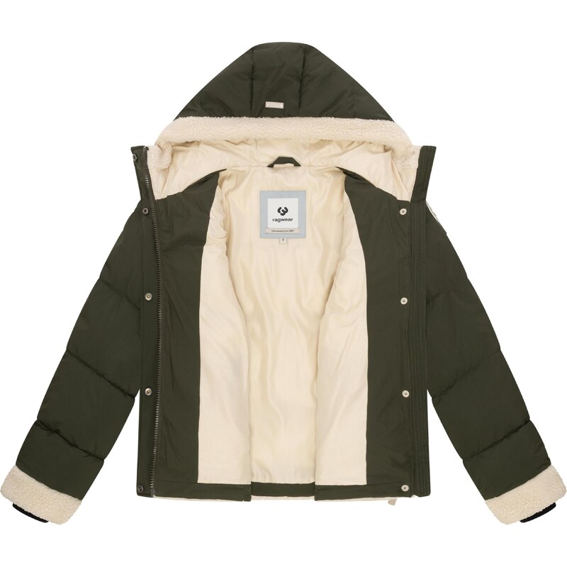 Ragwear Zimska jakna 'Editah Youmodo' svetlo bež / oliva