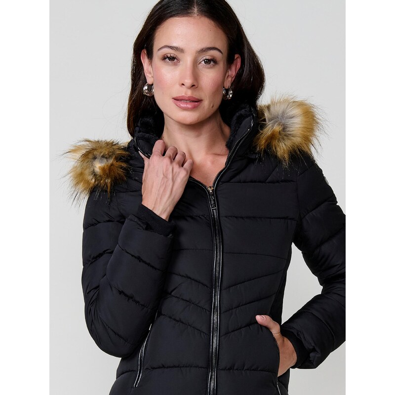 KOROSHI Zimska jakna črna