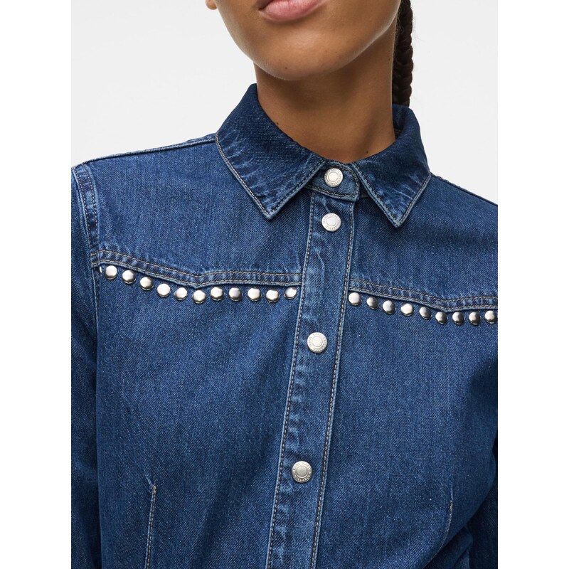 KARL LAGERFELD JEANS Obleka temno modra