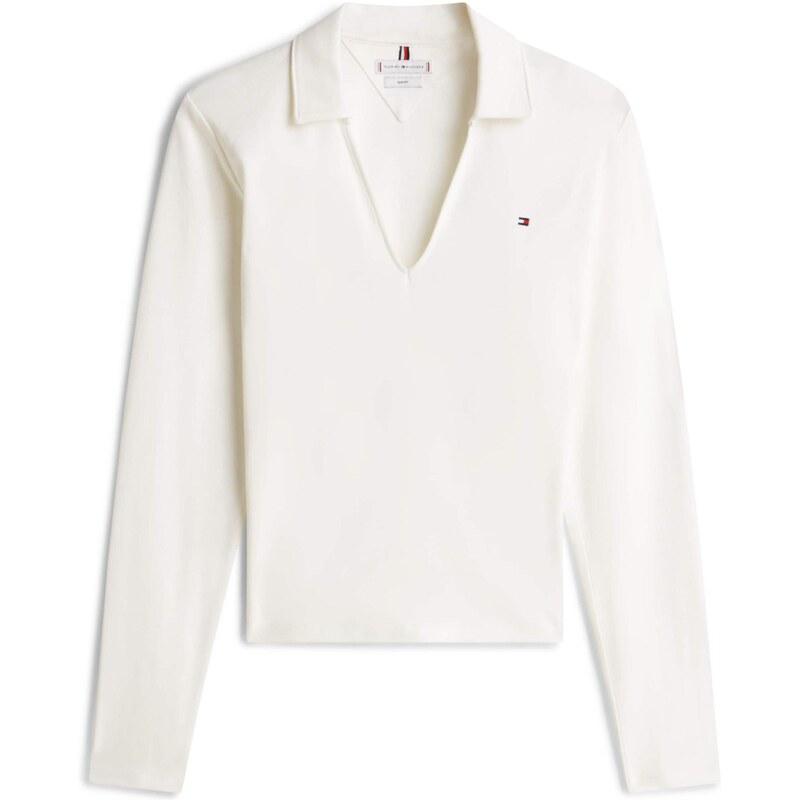 TOMMY HILFIGER Majica 'Cody' ecru / mornarska / rdeča