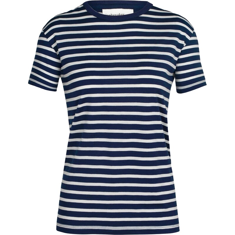 ICEBREAKER Funkcionalna majica 'Granary' mornarska / bela