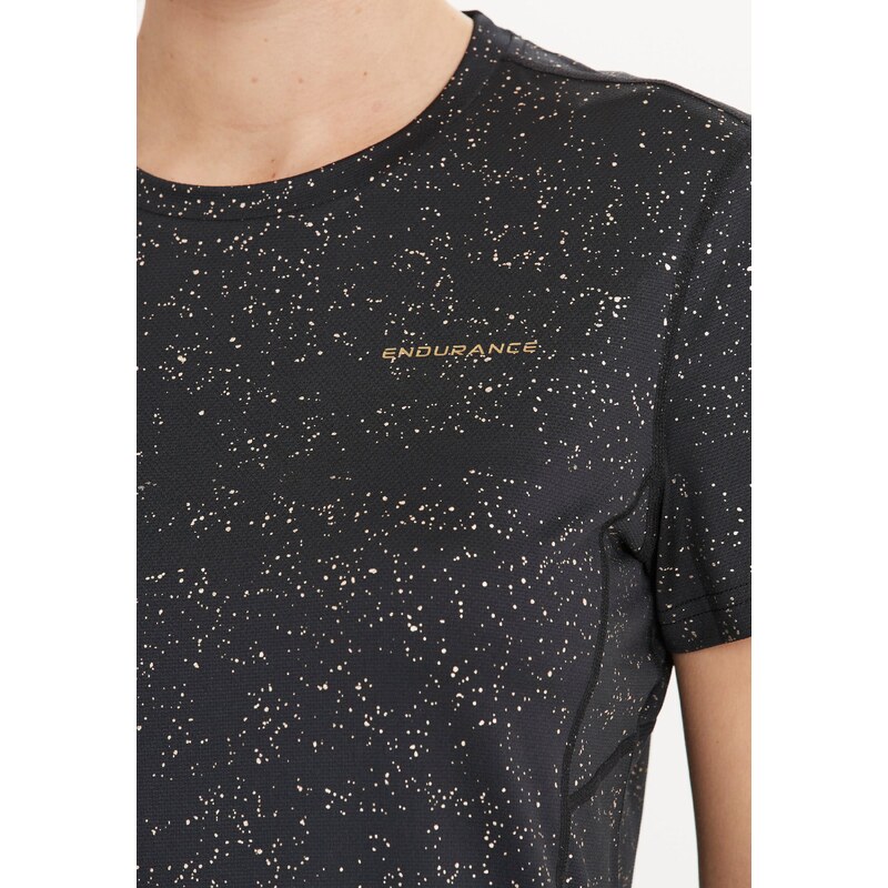 ENDURANCE Funkcionalna majica 'Beinie' zlata / črna