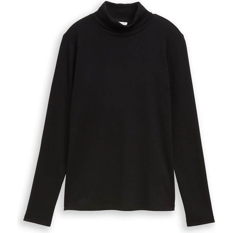 TOM TAILOR Majica črna