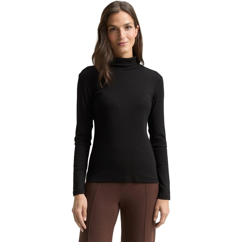 TOM TAILOR Majica črna