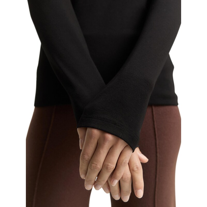 TOM TAILOR Majica črna