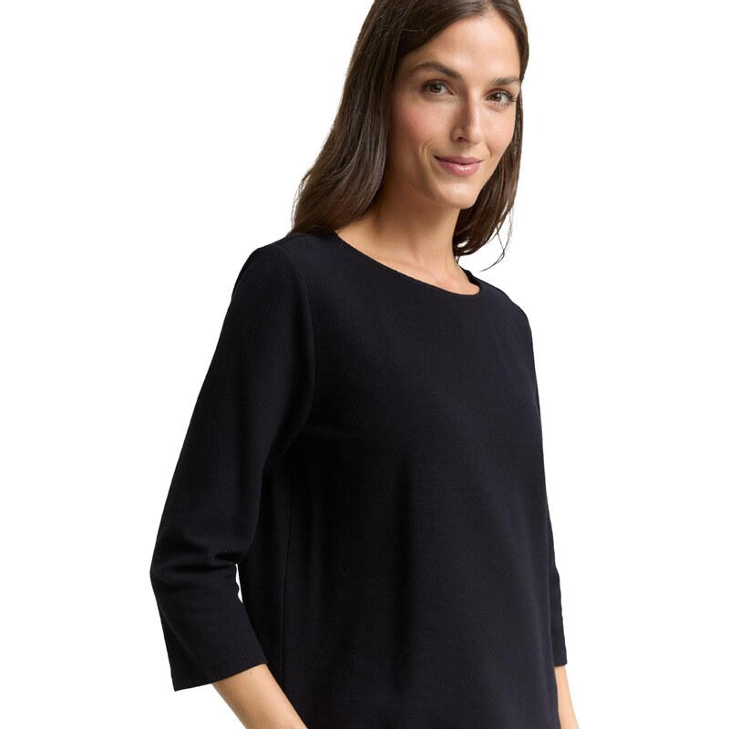 TOM TAILOR Majica črna