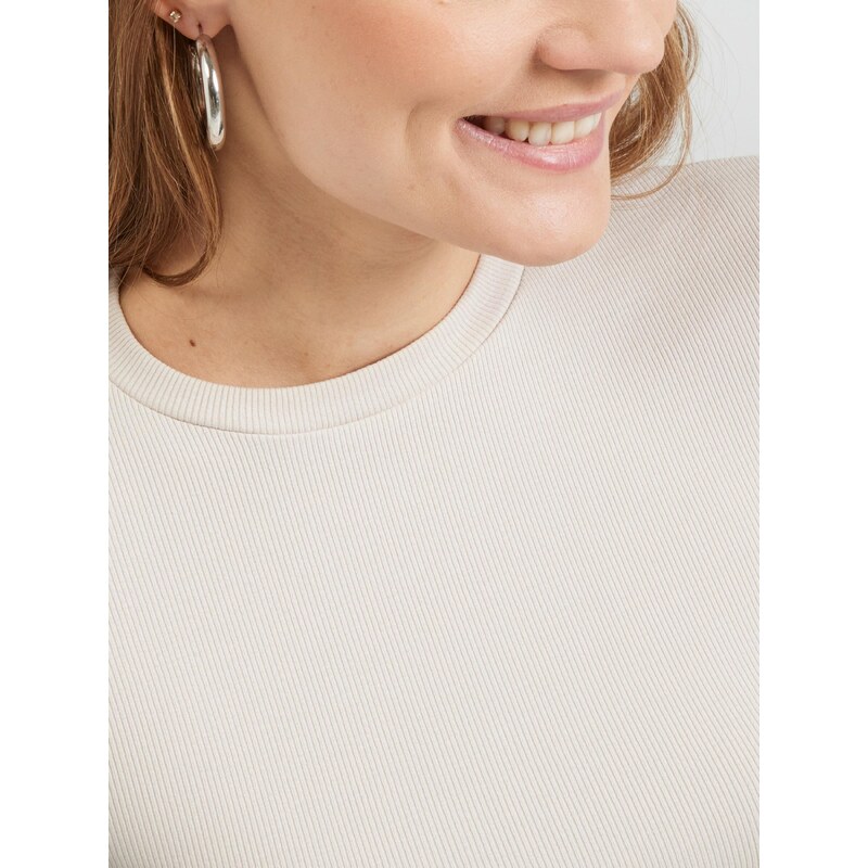 studioselect Majica 'Betty' bež / temno zelena