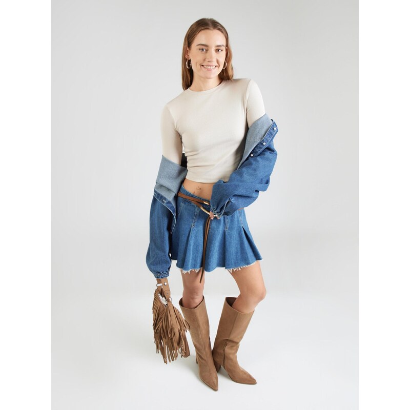 studioselect Majica 'Betty' bež / temno zelena