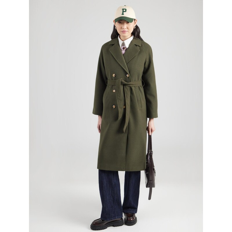 PIECES Prehoden plašč 'PCMARBEL' oliva