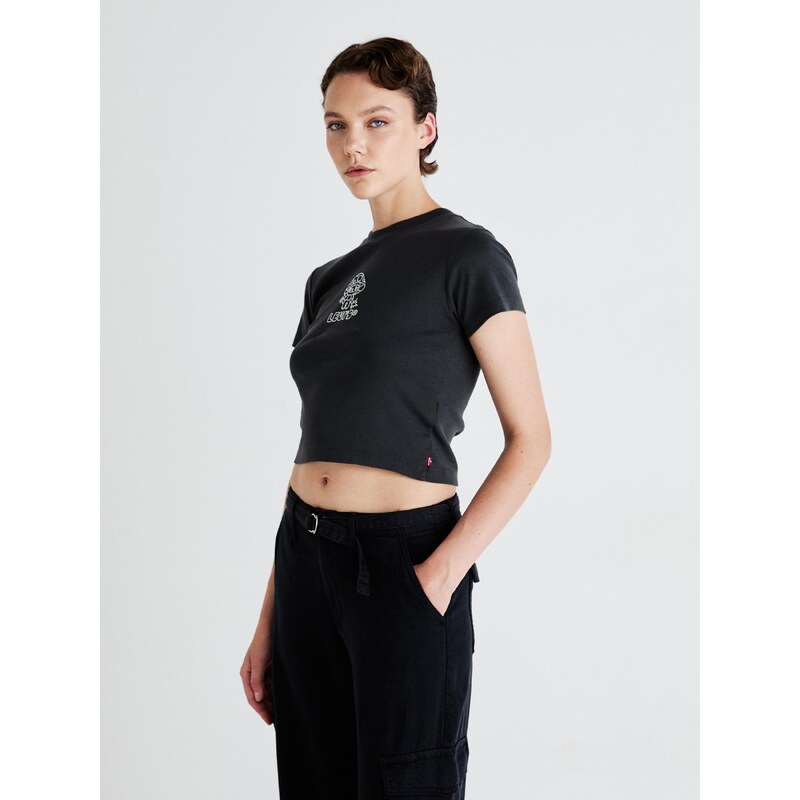 LEVI'S  Kargo hlače 'Baggy Dad Cargo Pants' črna