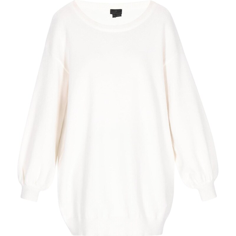 DreiMaster Klassik Pulover off-bela