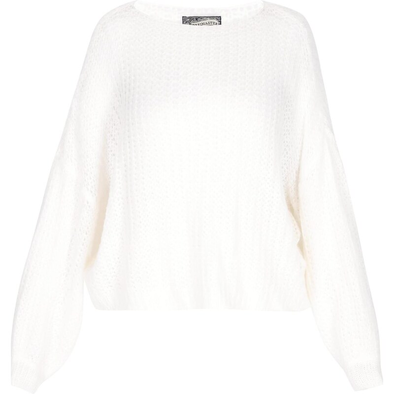 DreiMaster Vintage Širok pulover off-bela